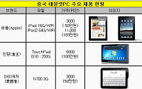 삼성 LG 중국 태블릿 PC 시장을 잡아라