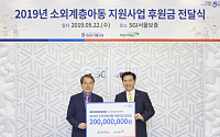 서울보증, 초록우산 어린이재단에 2억 원 기부