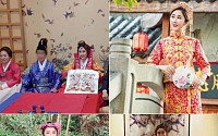 ‘결혼식만 네 번’ 성은채, 드레스도 각양각색…중국‧한국‧네팔 전통의상 눈길