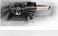 기아차, 하이클래스 소형 SUV 인테리어 이미지 공개
