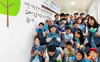 한국투자증권, 임직원 가족과 함께 ‘벽화그리기 봉사활동’ 실시