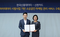신한카드, 한국신용데이터와 '마이데이터' 업무협약