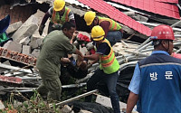 캄보디아 건물 붕괴...최소 17명 사망·24명 부상