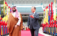 사우디 무함마드 왕세자, 文대통령에 &quot;따뜻한 환대와 호의 감사&quot;