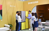 [포토] 수원 홈ㆍ테이블데코페어에서 만난 삼성 맞춤형 냉장고 ‘비스포크’