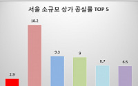 서울 소규모 상가 공실률 2.9%…신사역 18.2% '최고'