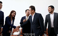 [포토] 스타트업 CEO 만난 민병두 위원장