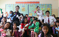 진에어, 필리핀 바기오 자원 봉사 활동 지원