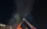 목포 아파트 불, 에어컨 실외기 폭발로 주민 150명 긴급대피