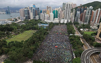 홍콩 ‘송환법 반대’ 대규모 집회...中, 선전에 무장병력 배치