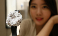 [포토] 갤러리아百, 1400개 다이아몬드로 장식한 ‘예거 르쿨트르’ 주얼리워치 전시