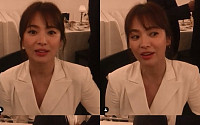 송혜교 근황, 뉴욕 패션쇼서 여전한 미모…화이트 수트룩 '우아+청초'