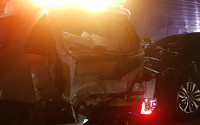 상주-영천고속도로서 두 차례 추돌사고 발생...7명 부상