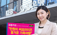 외환카드 '만원의 써프라이즈-즐거운 가족여행' 이벤트