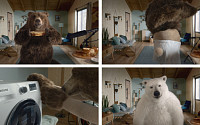 갈색곰이 북극곰으로?…동남아서 화제 중인 삼성 '에코버블' 영상