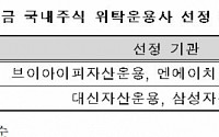 국민연금, 국내주식 위탁운용사 4곳 선정…NH-아문디ㆍ삼성자산운용 등