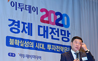 [포토] 이투데이 2020 경제 대전망, 강연하는 곽창석 대표