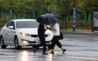 월요일 오늘날씨, &quot;가을비 쌀쌀함 더한다&quot;…전국 대부분 우산 그림