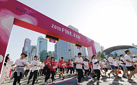 아모레퍼시픽 ‘2019 핑크런’ 성료… 서울 대회서만 1만 명 참가