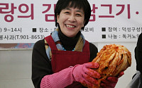 덕성여대 “김장으로 사랑 나눠요”…김치 1.3톤, 홀몸노인ㆍ다문화가정 전달