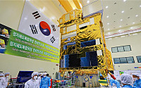 세계 최초 정지궤도 미세먼지·적조 관측 위성 '천리안위성 2B호' 공개