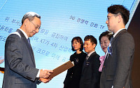 KT, ‘1등 KT인상 시상식 개최’…5G 상용화 이끈 TF 선정