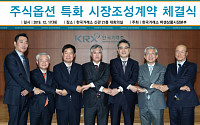 한국거래소, 6개 증권사와 ‘주식옵션 특화 시장조성계약’ 체결