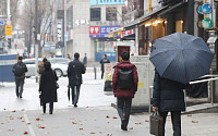 [일기예보] 오늘 날씨, 전국 흐리고 곳곳에 눈 또는 비 '예상강수량 최고 20mm'…'서울 낮 4도' &quot;미세먼지 나쁨&quot;
