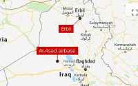 미국 국방부 “이란, 미군 주둔 이라크 기지 2곳에 12발 이상 탄도미사일 발사”