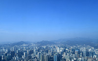 [포토] '파란 하늘 되찾는 서울'