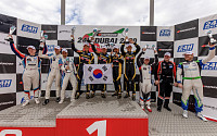 한국타이어 후원 모터스포츠팀, '24시 시리즈' 개막전 우승