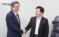 박형준, 원희룡 만나 보수통합 신당 참여 요청…원 지사 “숙고하겠다”