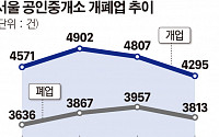 주택 거래 절벽에… 서울 공인중개사 개업 2년 연속 감소