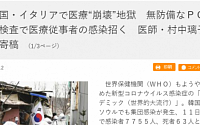 &quot;한국은 의료붕괴로 지옥&quot;…코로나19 대처에 폄하 열중하는 '일본'