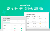온라인 개학 '출석부 처리' 걱정 끝...클래스팅, 원격수업 출결 자동 처리