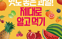 [카드뉴스] 몸에 좋고! 맛도 좋은 과일! 제대로 알고 먹기