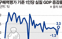 IMF &quot;올해 한국 PPP 기준 1인당 GDP 1.3% 감소&quot;…외환위기 후 처음