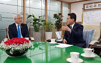 김종석 기상청장, 여수시장과 국립여수해양기상과학관 건립 협력 논의