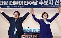 [포토] 박병석-김상희 전반기 국회의장-부의장 후보 선출