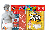 BYC, 육포 브랜드 '질러'와 'DIY 팬티' 출시…위메프서 한정 판매