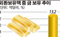 금 25톤의 매입…‘3000억 외화보유액’ 자신감