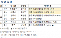 [오늘의 청약 일정] 인천 '주안 파크자이 더 플래티넘' 등 1순위 청약