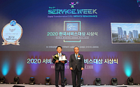 롯데건설, '2020 한국서비스대상' 아파트부문 종합대상 수상