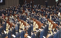 [포토] 제21대 국회 개원식, 국회의원 선서