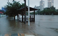 [포토] 대전 홍수·침수 현장 모습, 도로 잠기고 선로도 침수