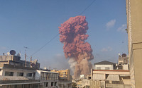 [종합] 레바논 베이루트서 초대형 폭발…“분홍 버섯구름이 도시 휘감아”