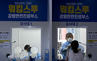[포토] 코로나19 검사 받는 시민