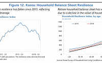IMF “한국 가계부채 4분의 1은 퇴직자…가계 회복력 약화 추세”