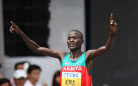 [대구세계육상]케냐 아벨 키루이, 男 마라톤 2번째 월계관