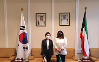 김현미 장관, 쿠웨이트 주택부 장관과 인프라 협력방안 논의